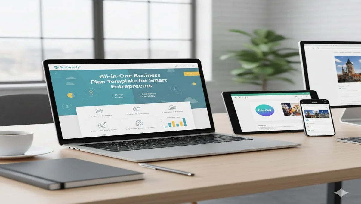All-in-One Business Plan Template for Smart Entrepreneurs