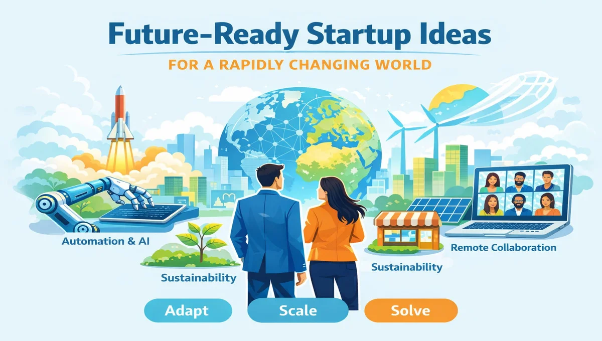 Future-Ready Startup Ideas for a Rapidly Changing World