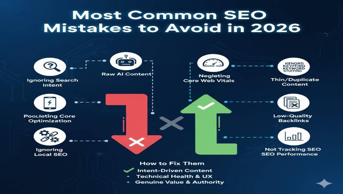 Most Common SEO Mistakes to Avoid in 2026