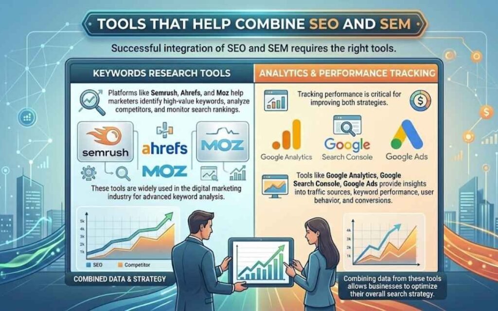 Tools That Help Combine SEO and SEM 